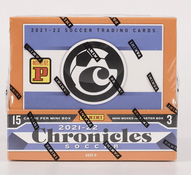 2021-22 Panini Chronicles Soccer Asia Tmall Hobby Box