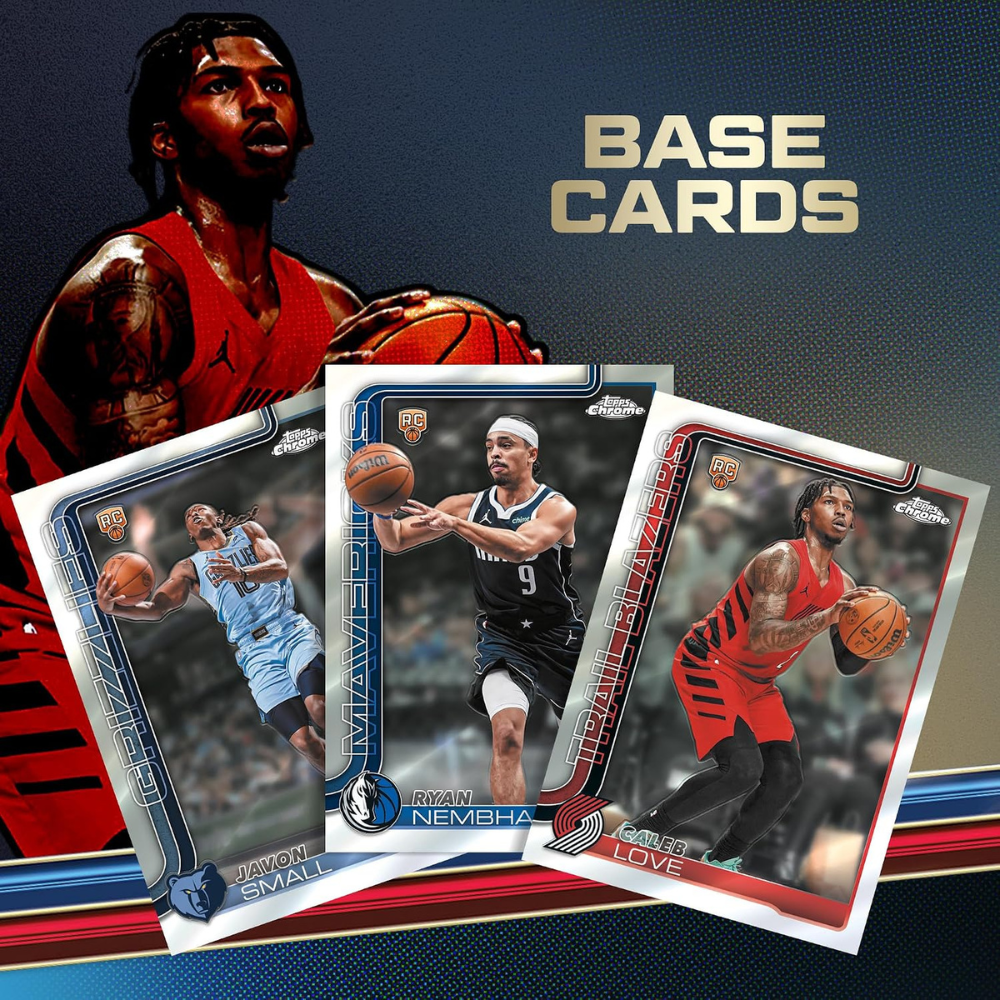 2025-26 Topps Chrome Updates Basketball Mega Box