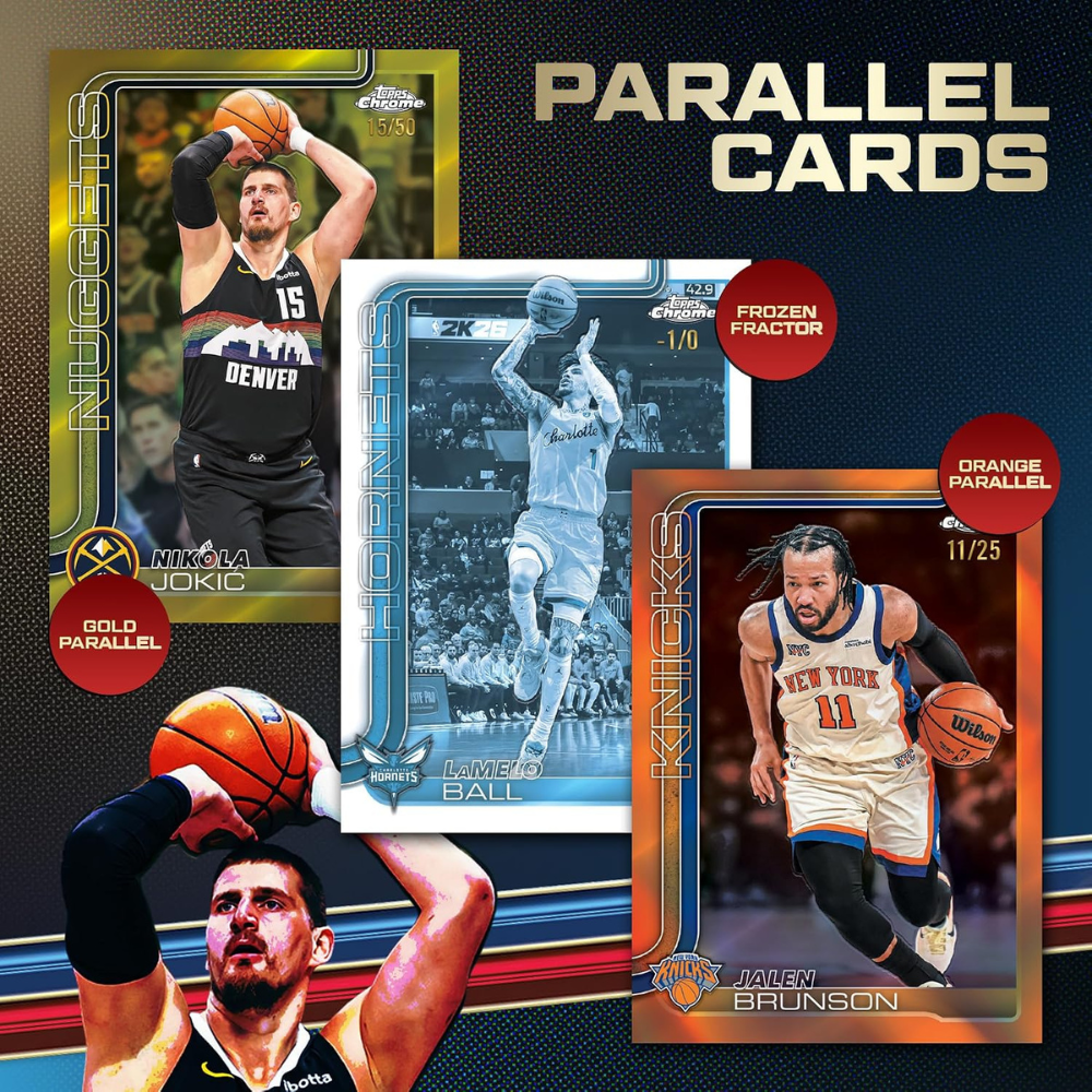 2025-26 Topps Chrome Updates Basketball Mega Box