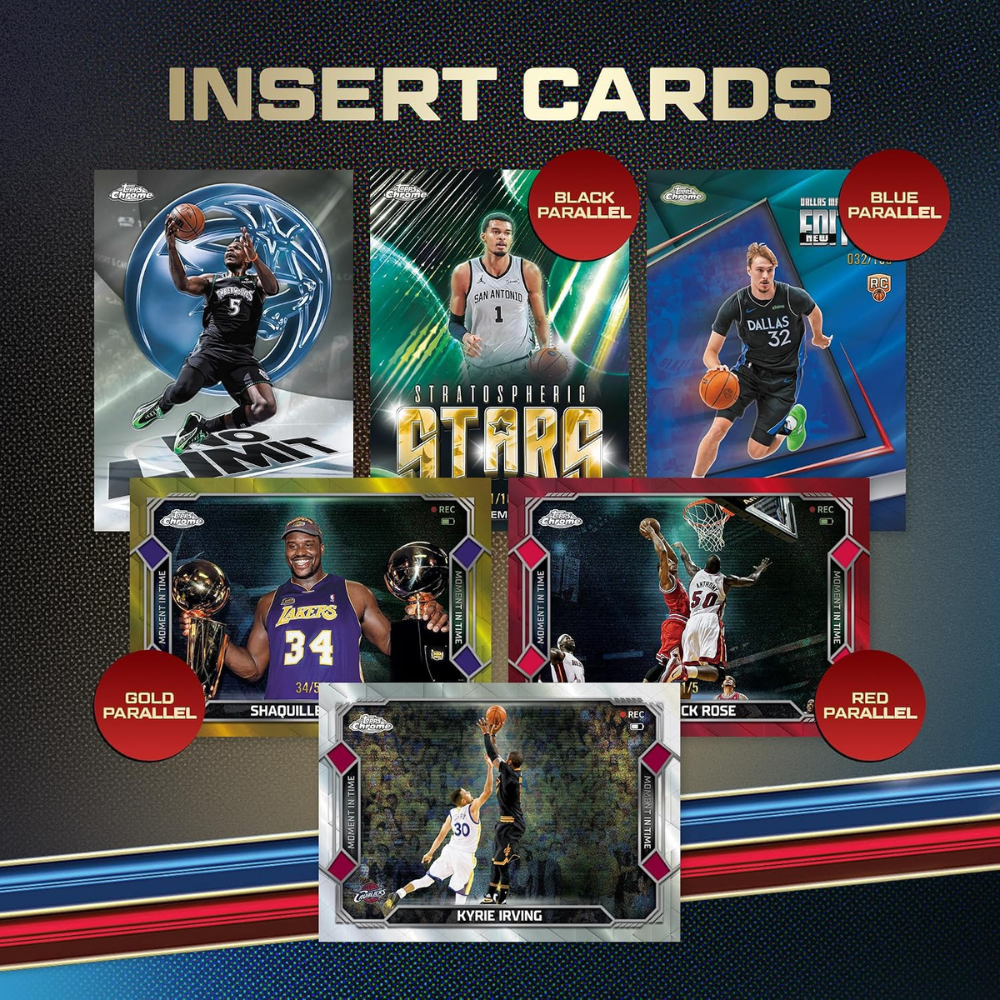 2025-26 Topps Chrome Updates Basketball Mega Box