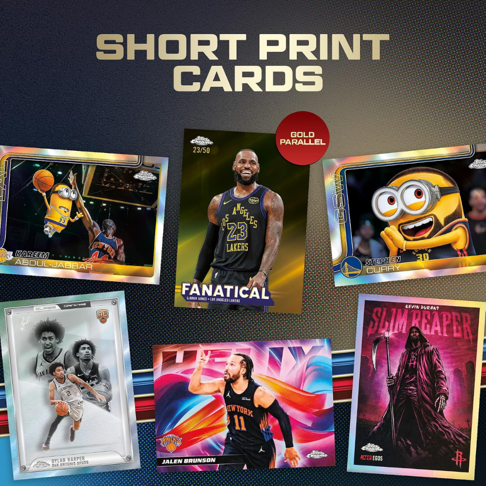 2025-26 Topps Chrome Updates Basketball Mega Box