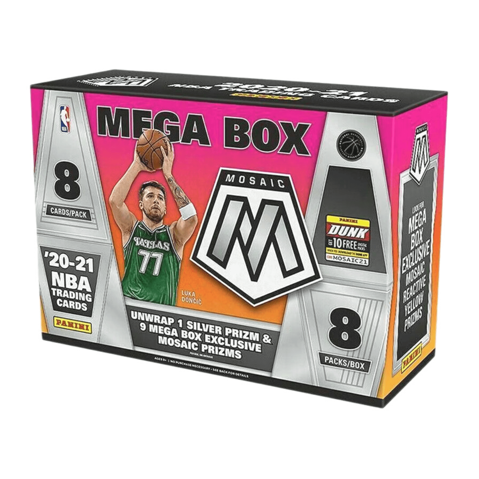 202021 Panini NBA Mosaic Basketball Mega Box