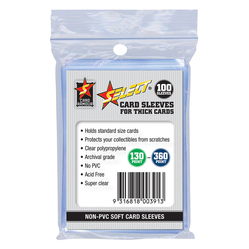 Select Card Armour - Thick Soft Sleeves (100pc)